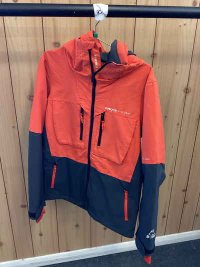 Pre-Loved Protest PrtOnega Mens Snow Jacket (806) XS Orange Fire: Grade A