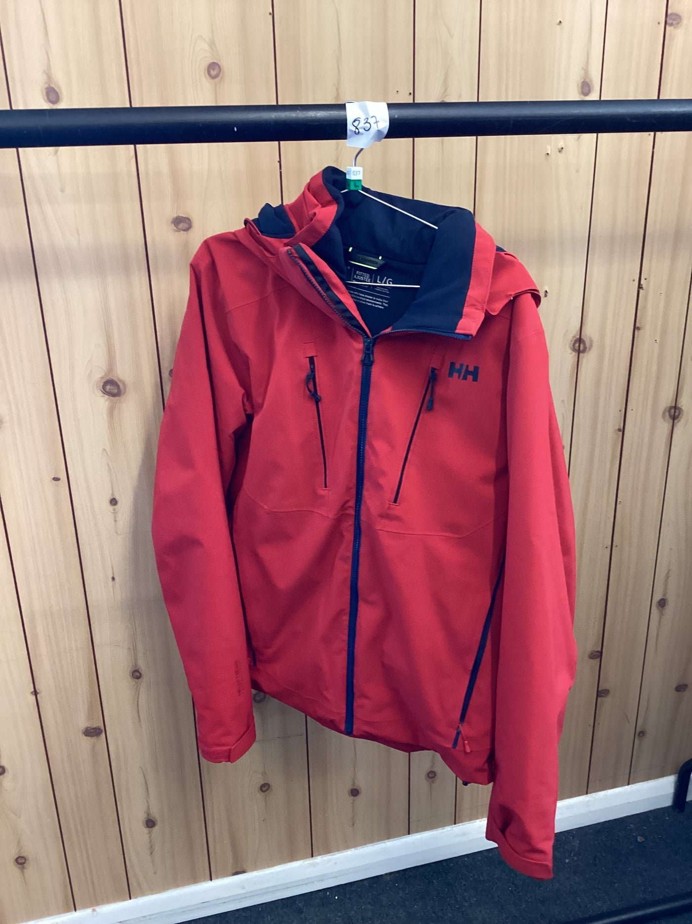 Pre-Loved Helly Hansen Alpha 4.0 Mens Ski Jacket Red L (837): Grade A