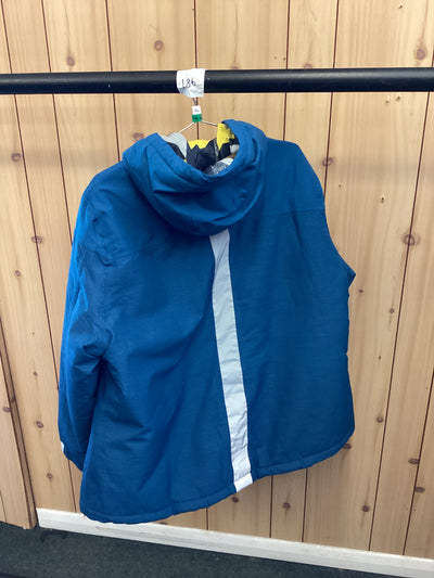 Pre-Loved Ulla Poken Triple Function Melange Fully Lined Ski Jacket- size 22 (186): Grade A