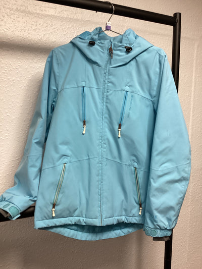 Pre-Loved Protest Kenzia Womens Snow Jacket (354) Satin Blue S (10): Grade B