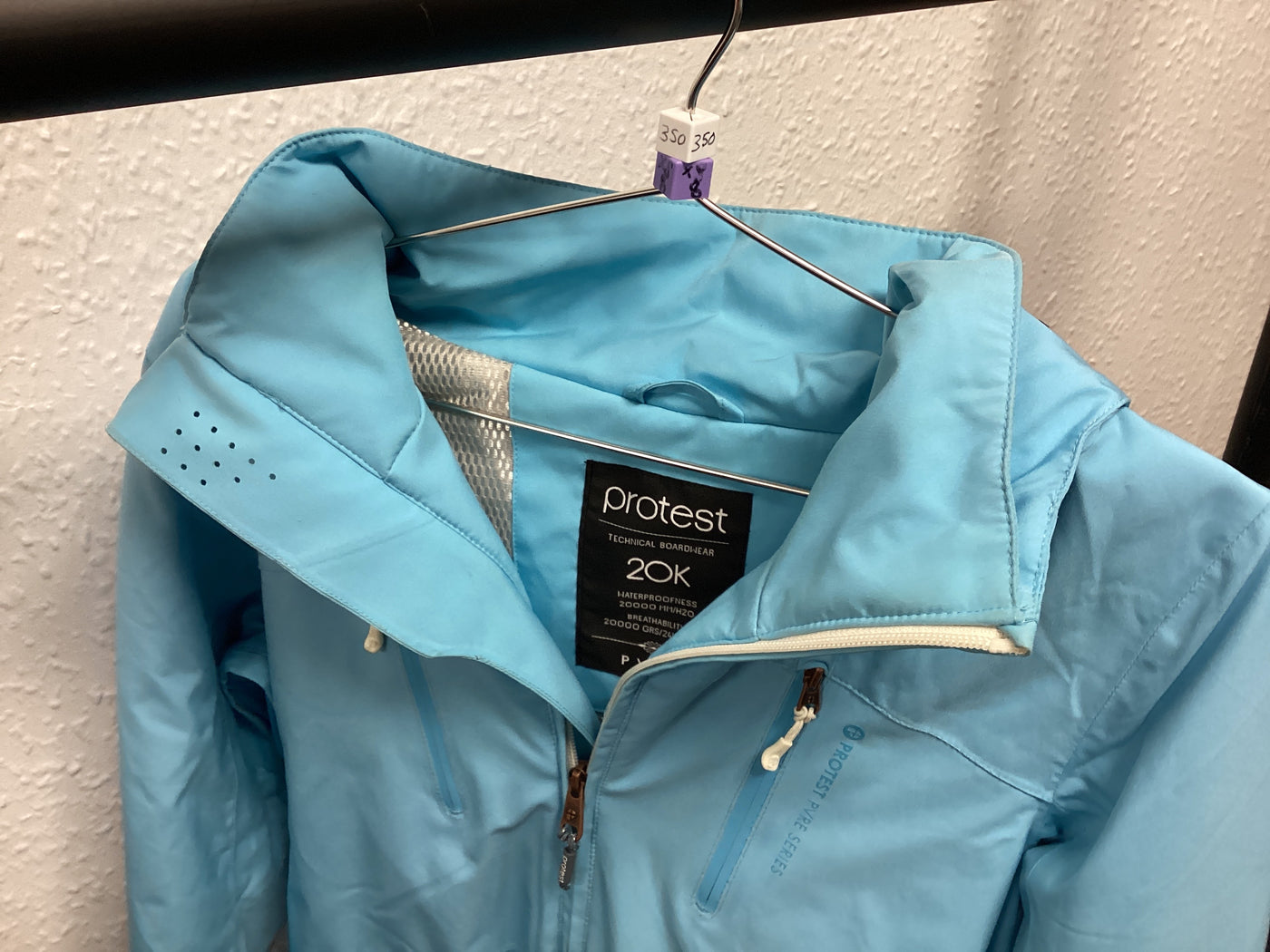 Pre-Loved Protest Kenzia Womens Snow Jacket (350) Satin Blue XS (8): Grade B