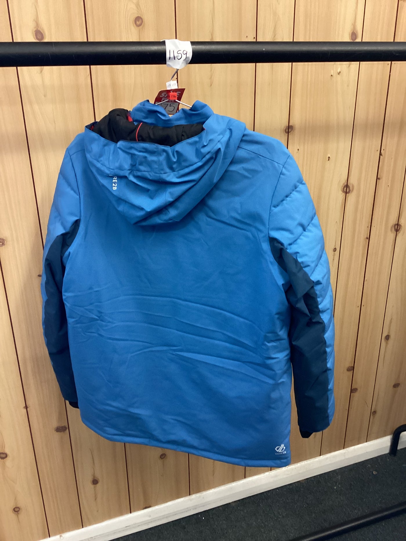 Pre-Loved Dare2B Kids' Cheerful II Recycled Waterproof Insulated Ski Jacket Age 15-16 Blue (1159): Grade A