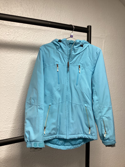 Pre-Loved Protest Kenzia Womens Snow Jacket (350) Satin Blue XS (8): Grade B