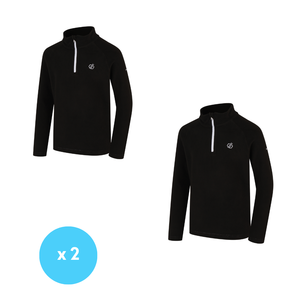 Essential: Mid Layers X2 (Micro Fleece Or Half Zip Sweaters)