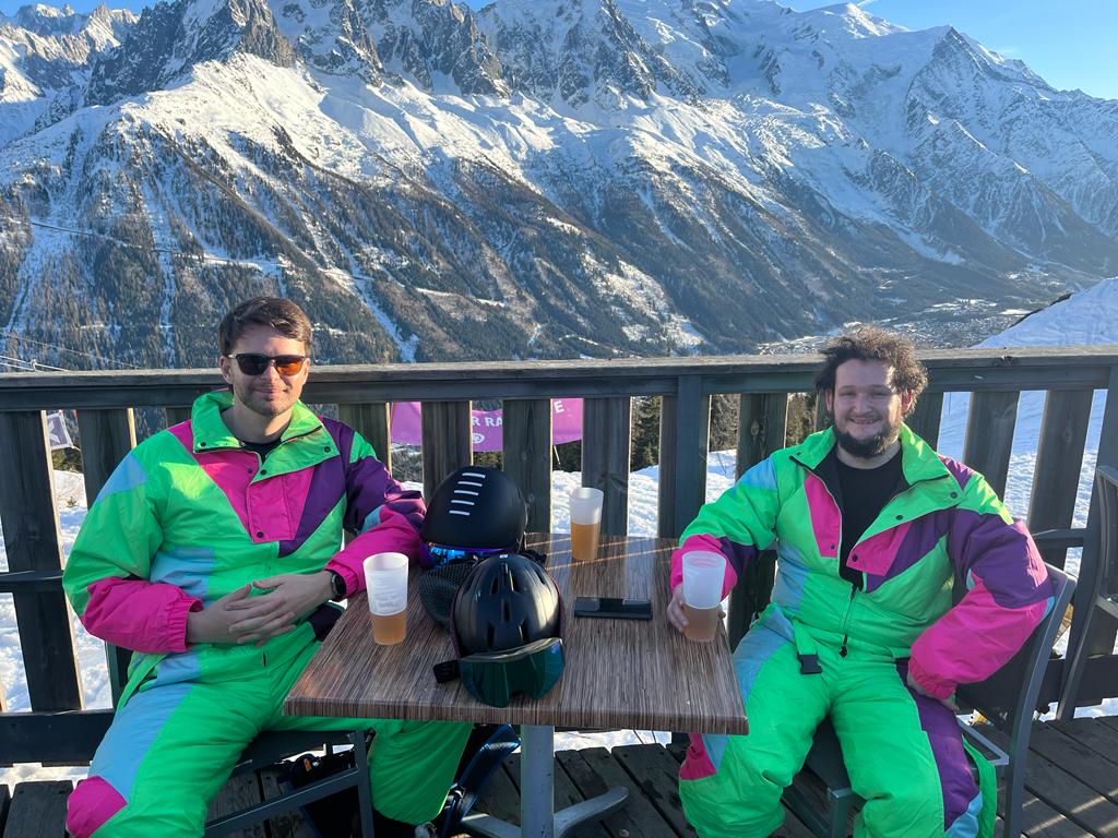 Funky Alps Old School Ski Suit Hire