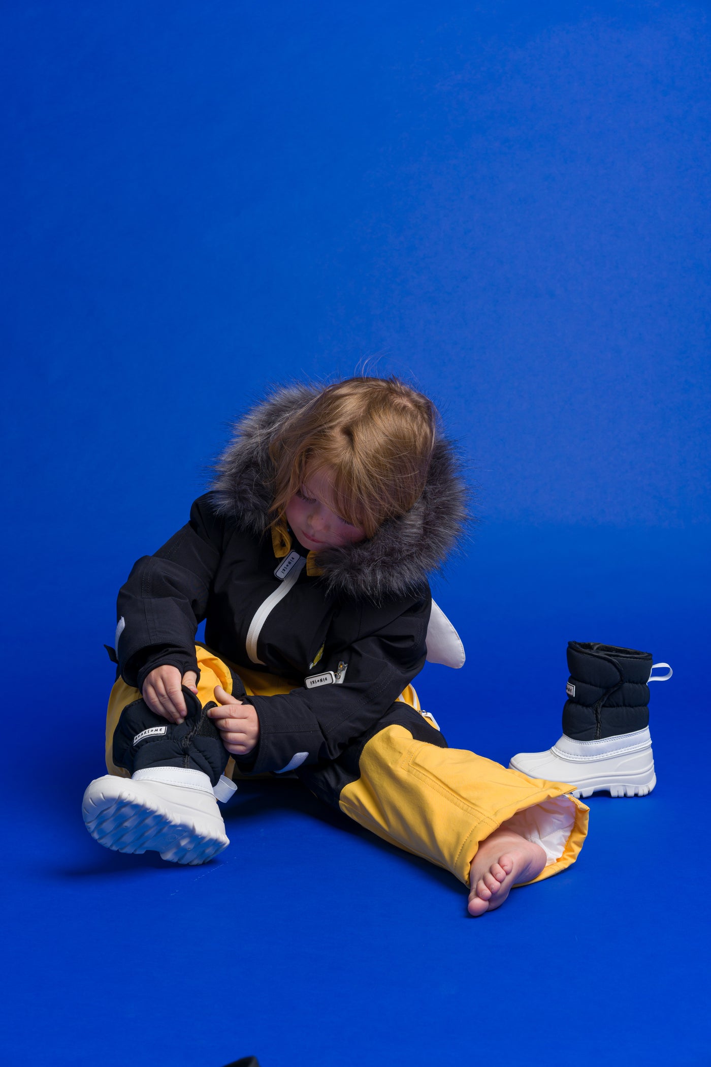 Roarsome (Dinoski) Kids Snow Boots