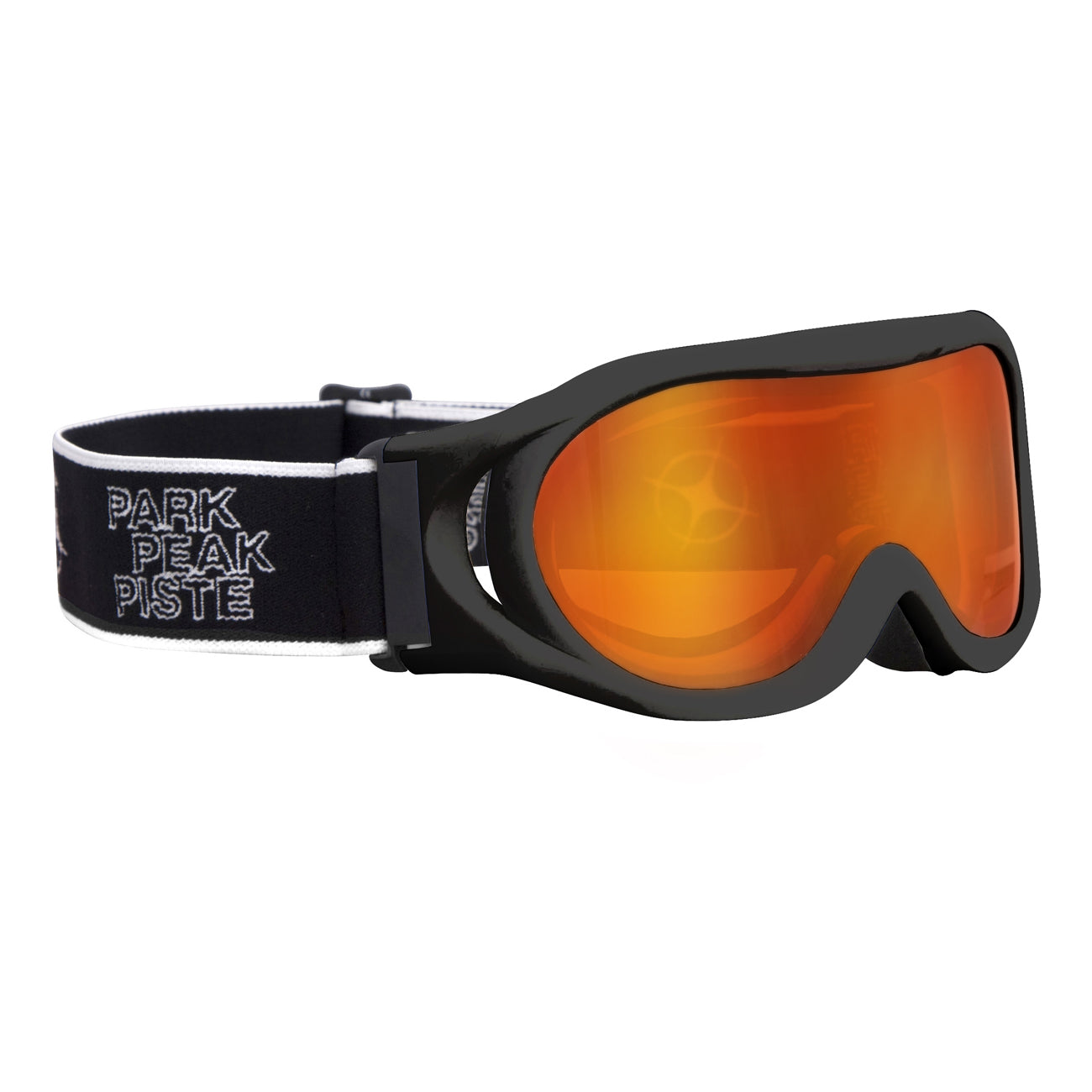 Kids Whizz Goggle Black Gloss/Red