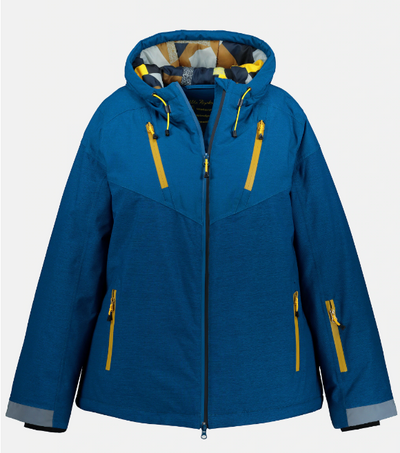 Ulla Poken Triple Function Melange Fully Lined Ski Jacket- size 22